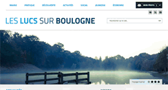 Desktop Screenshot of leslucssurboulogne.fr